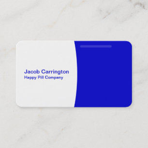 Carte De Visite Pilule formée (bleu)