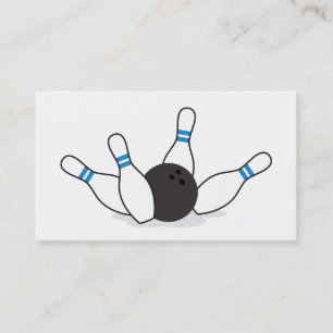 Carte De Visite Pince à bascule - bleu