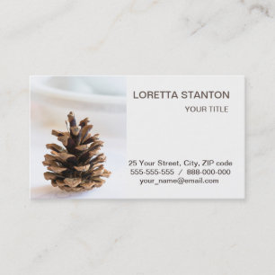 Carte De Visite Pinecone