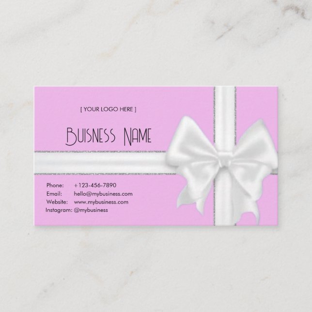 Carte de visite PINK & CO (Devant)
