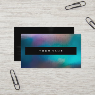 Carte De Visite Pink Opal Ocean Blue Purple Black Maquillage Styli