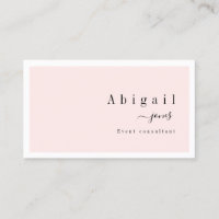 Pink Simple Script Moderne Luxe Professionnel