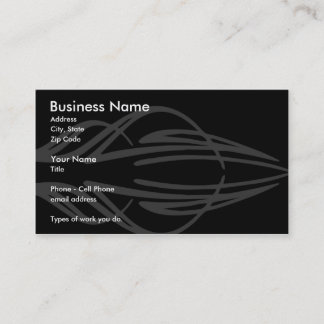 Carte De Visite Pinstriper