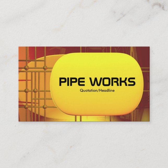 Carte De Visite Pipe Works 02 (Devant)