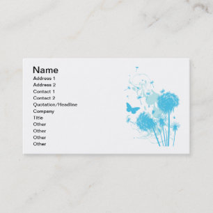 Carte De Visite Pissenlit
