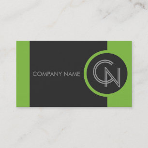 Carte De Visite Pistachio Green Bold