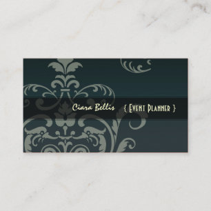 Carte De Visite Pix-Dezines Crest Damask