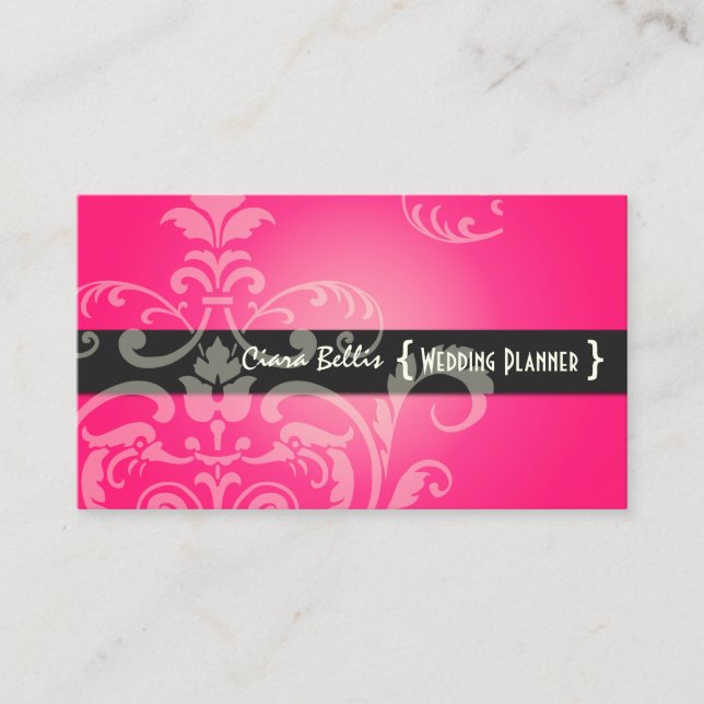 Carte De Visite Pix-Dezines Crest Damask (Devant)