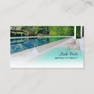 Carte De Visite Pix Dezines piscine/modèle do-it-yourself