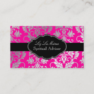 Carte De Visite Pix Dezines Tanza Damask/DO-IT-YOURSELF arrière - 