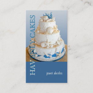 Carte De Visite PixDezines Beach Wedding Cake/do-it-yourself coule