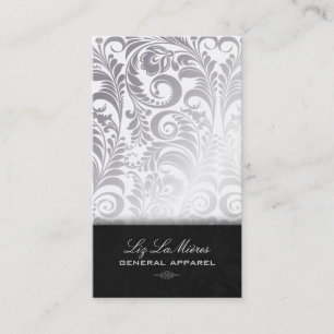 Carte De Visite PixDezines Bellissimo Damask Vintage