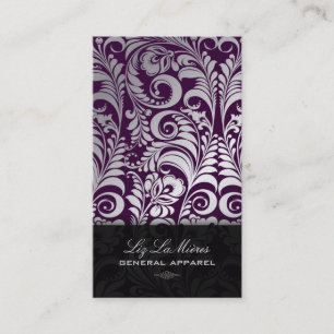 Carte De Visite PixDezines Bellissimo Vintage Damask