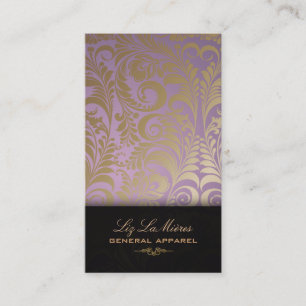 Carte De Visite PixDezines Bellissimo Vintage Damask