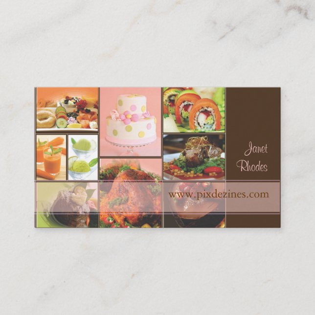 Carte De Visite PixDezines CATERING (Devant)