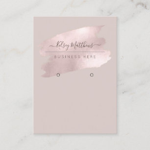Carte De Visite PixDezines Chatoyant rose pâle à l'oreille brossée