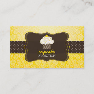 Carte De Visite PixDezines citron zest cupcake/pâtisserie