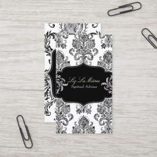 Carte De Visite PixDezines couleur Damask victorien/DO-IT-YOURSELF
