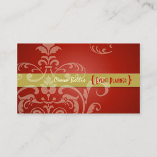 Carte De Visite PixDezines Crest Damask