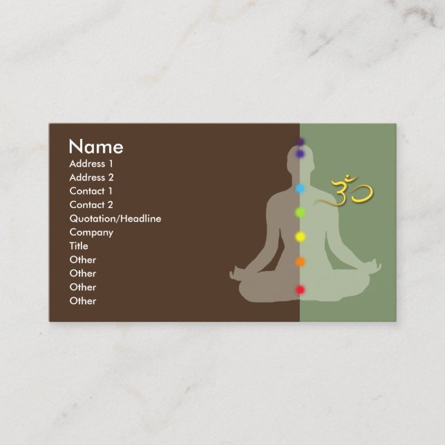Carte De Visite PixDezines do-it-yourself couleurs+fontes méditati (Devant)
