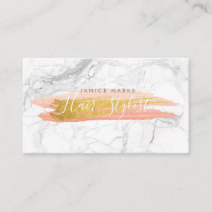 CARTE DE VISITE PIXDEZINES DO-IT-YOURSELF PROFESSION MARBRE BLANC 