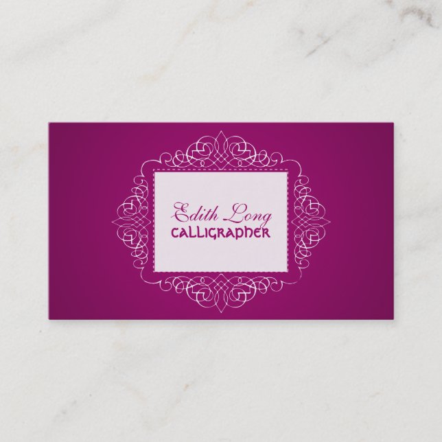 Carte De Visite PixDezines do-it-yourself rouleaux couleur/antique (Devant)