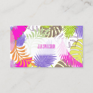 Carte De Visite PixDezines forêt tropicale/do-it-yourself couleur 