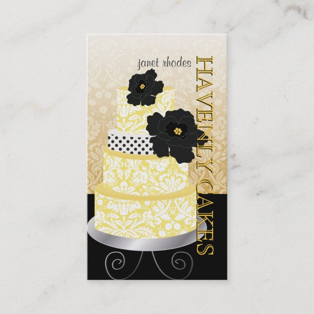 Carte De Visite PixDezines Gâteau/boulangerie/pâtisserie (Devant)