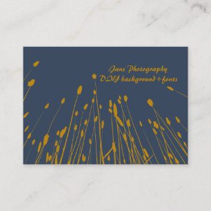 Carte De Visite PixDezines herbe de blé/verge d'or/DO-IT-YOURSELF 