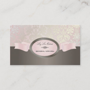 Carte De Visite PixDezines Isabella Damask/do-it-yourself/rose+tit