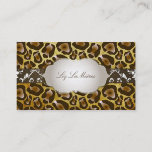 Carte De Visite PixDezines Jaguar vintage/do-it-yourself couleur a