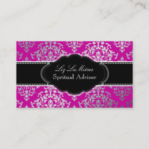 Carte De Visite PixDezines Joséphine Damask/do-it-yourself couleur