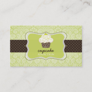 Carte De Visite PixDezines Keylime cupcake/pâtisserie