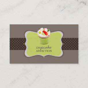Carte De Visite PixDezines Keylime cupcake/pâtisserie