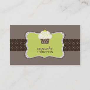 Carte De Visite PixDezines Keylime cupcake/pâtisserie