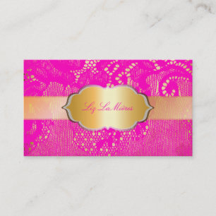 Carte De Visite PixDezines LACE CHAUD