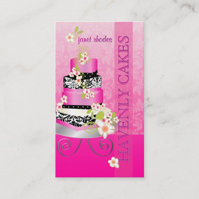 Carte De Visite PixDezines mariage gâteau/boulangerie/do-it-yourse (Devant)