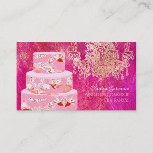 Carte De Visite PixDezines mariages gâteaux/aquarelle