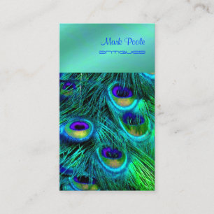 Carte De Visite PixDezines Peacock