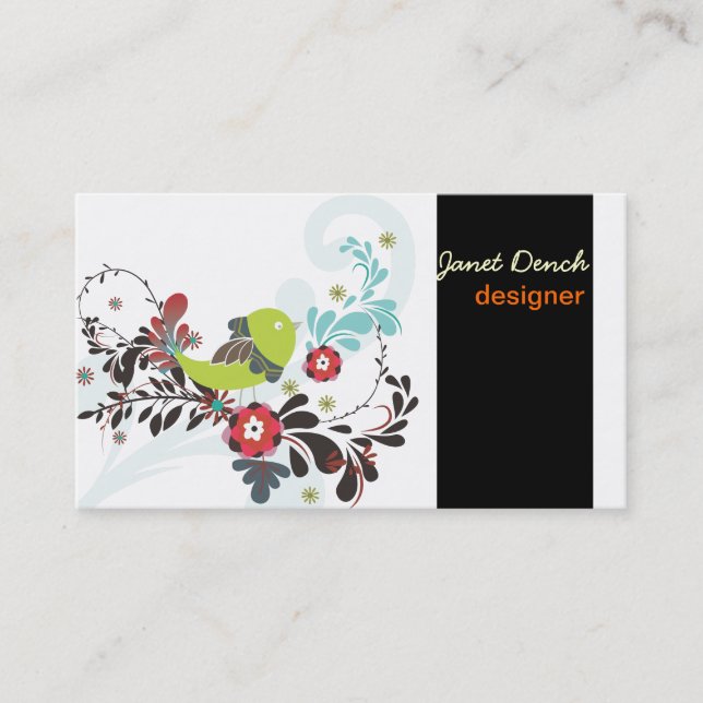 Carte De Visite PixDezines Retro Chicks (Devant)