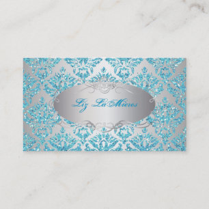Carte De Visite PixDezines sabine damask/fausse parties scintillan