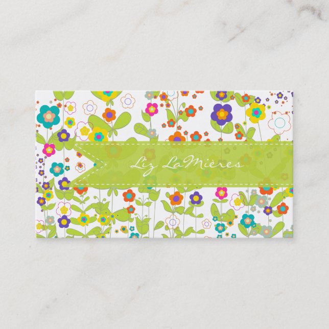 Carte De Visite PixDezines super arrière - plan daisiediy (Devant)