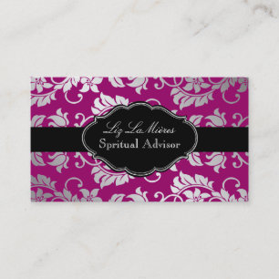 Carte De Visite PixDezines Tanza Damask/do-it-yourself arrière - p