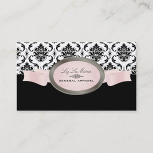 Carte De Visite PixDezines vendome damask/do-it-yourself arrière -