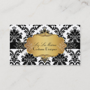 Carte De Visite PixDezines vintage la paloma damask