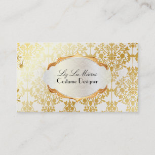 Carte De Visite PixDezines vintage leila damask