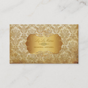Carte De Visite PixDezines vintage piqué damask
