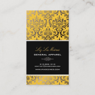 Carte De Visite PixDezines vintage rossi damask/do-it-yourself arr