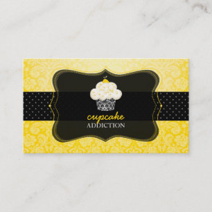 Carte De Visite PixDezines zeste citron cupcake/pâtisserie