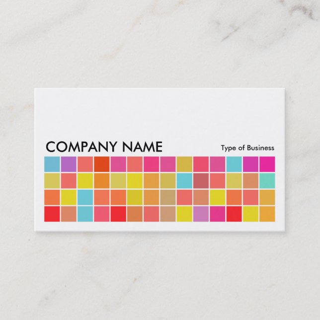Carte De Visite Pixel Motif v2 01 (Devant)